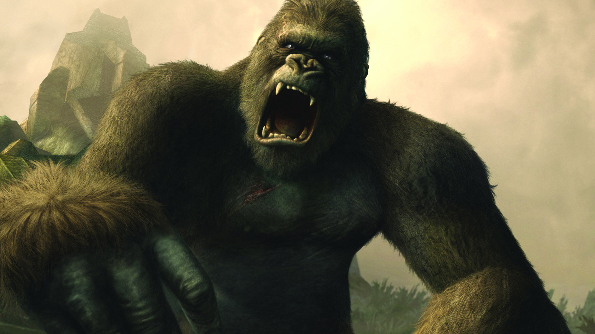 Free Peter Jackson S King Kong - King Kong The Official Game , HD Wallpaper & Backgrounds