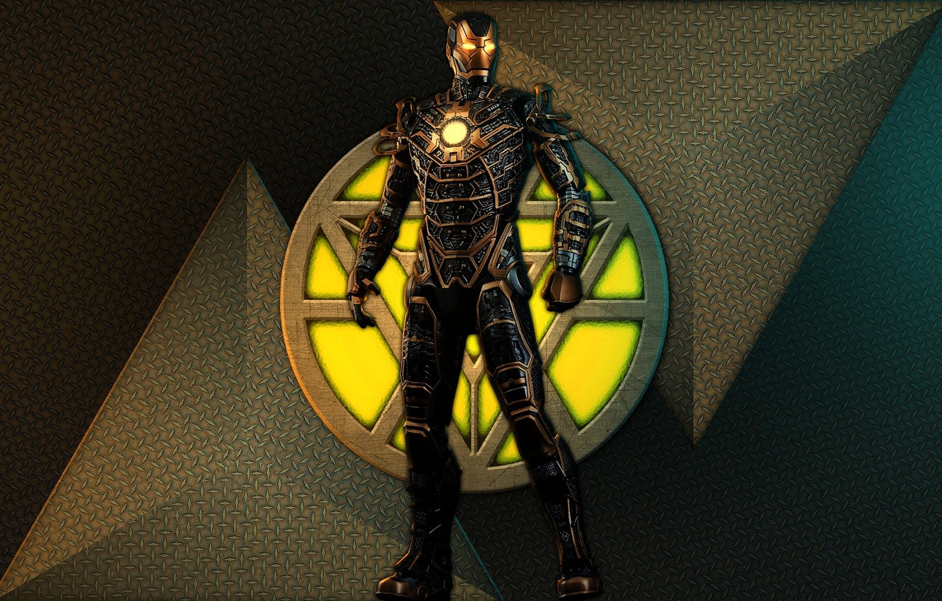 Photo Wallpaper Sign, Iron Man, Reactor, Mark Bones - Iron Man Mark Bones , HD Wallpaper & Backgrounds