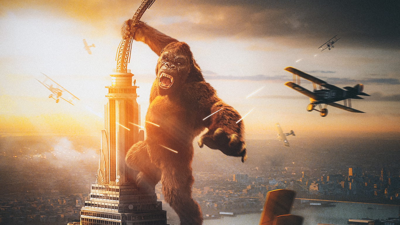 King Kong Wallpaper 4k , HD Wallpaper & Backgrounds