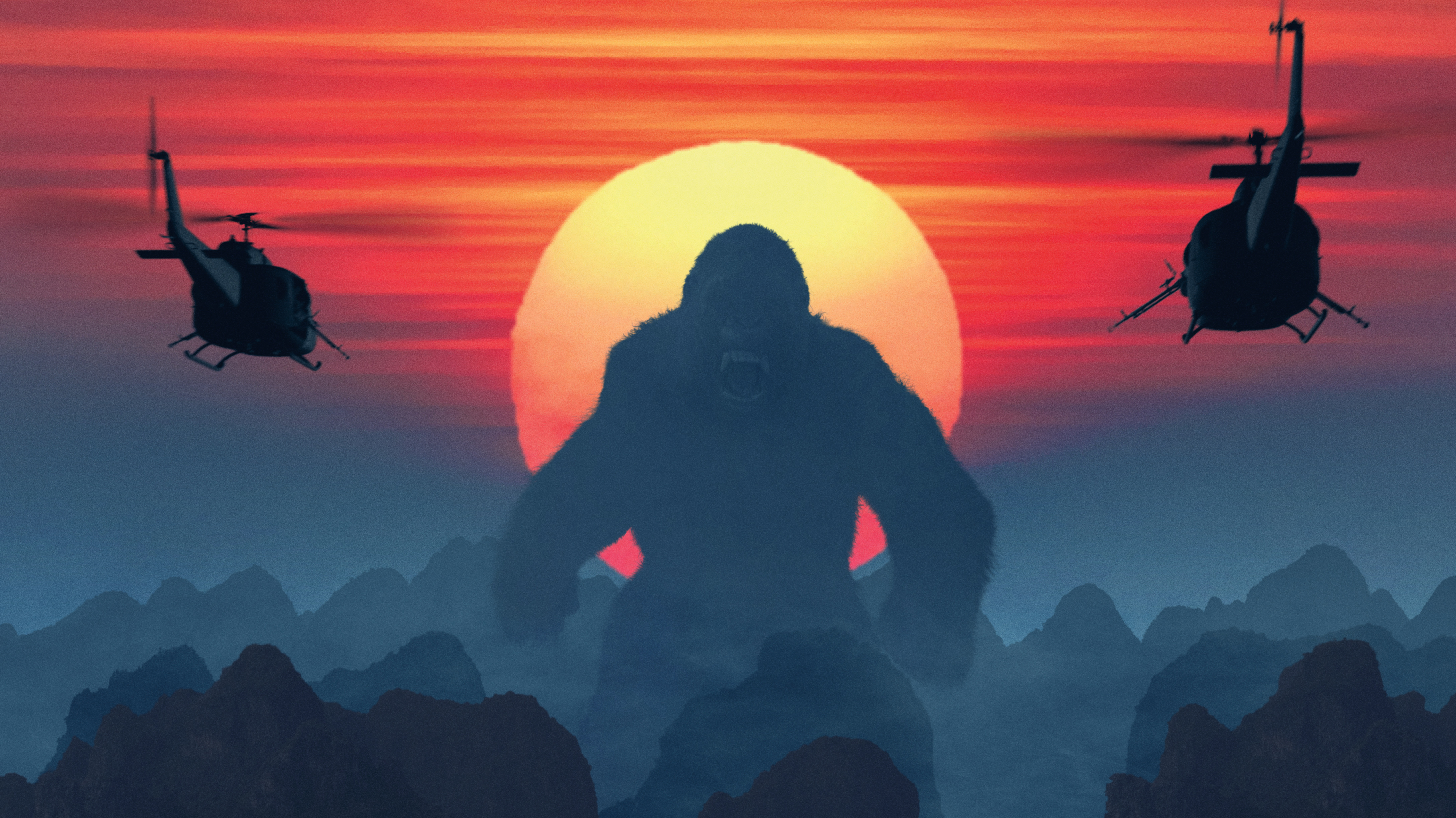 Kong A Ilha Da Caveira , HD Wallpaper & Backgrounds