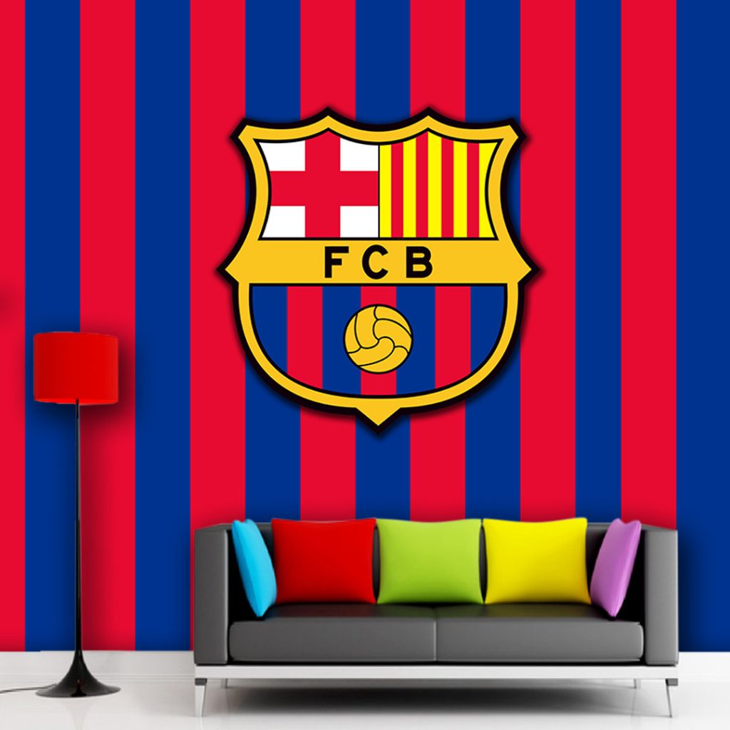 Fc Barcelona Logo To Print , HD Wallpaper & Backgrounds