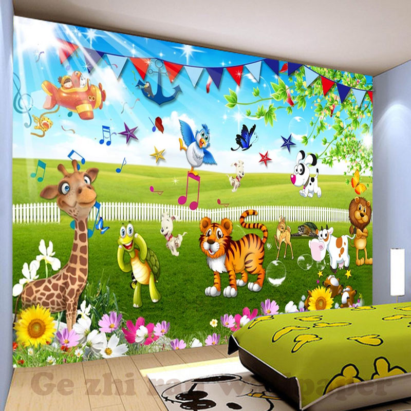 Custom 3d Mural Wallpaper Children Room Wall Covering - Dinding Untuk Kamar Anak , HD Wallpaper & Backgrounds