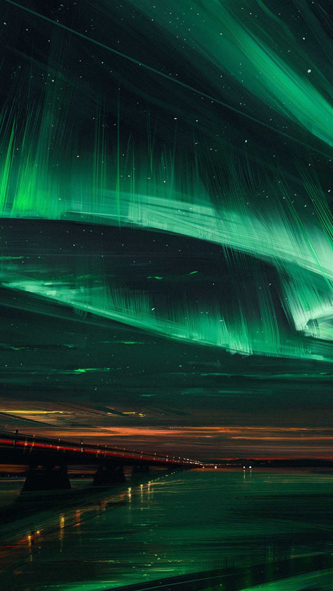 Ultra Hd Northern Lights Iphone , HD Wallpaper & Backgrounds