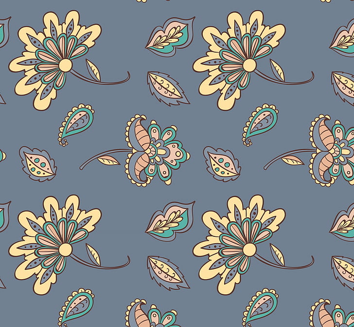 Flowers, Grey, Texture, Background, Batik - Floral Design , HD Wallpaper & Backgrounds