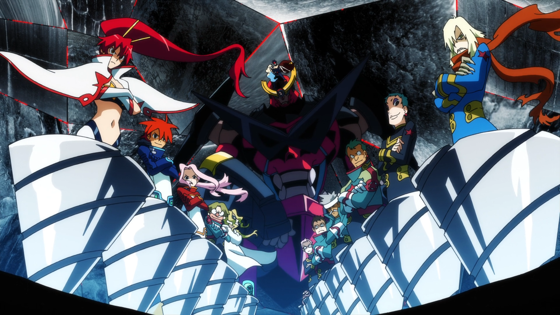 Tengen Toppa Gurren Lagann Wallpaper - Tengen Toppa Gurren Lagann Pilots , HD Wallpaper & Backgrounds