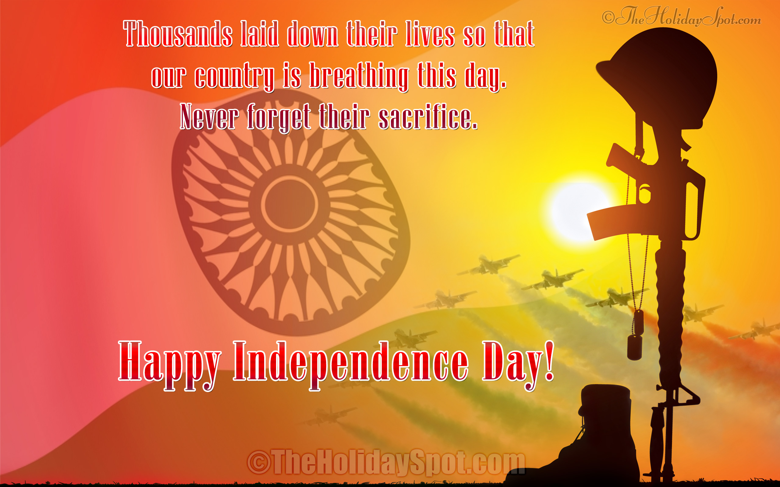 Colorful Hd Wallpaper With Happy Indian Independence - Never Forget Their Sacrifice , HD Wallpaper & Backgrounds