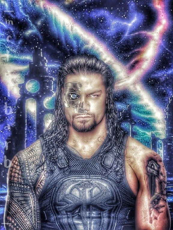 #romanreigns #roman Reigns #wwe #wallpaper #t800 - Illustration , HD Wallpaper & Backgrounds