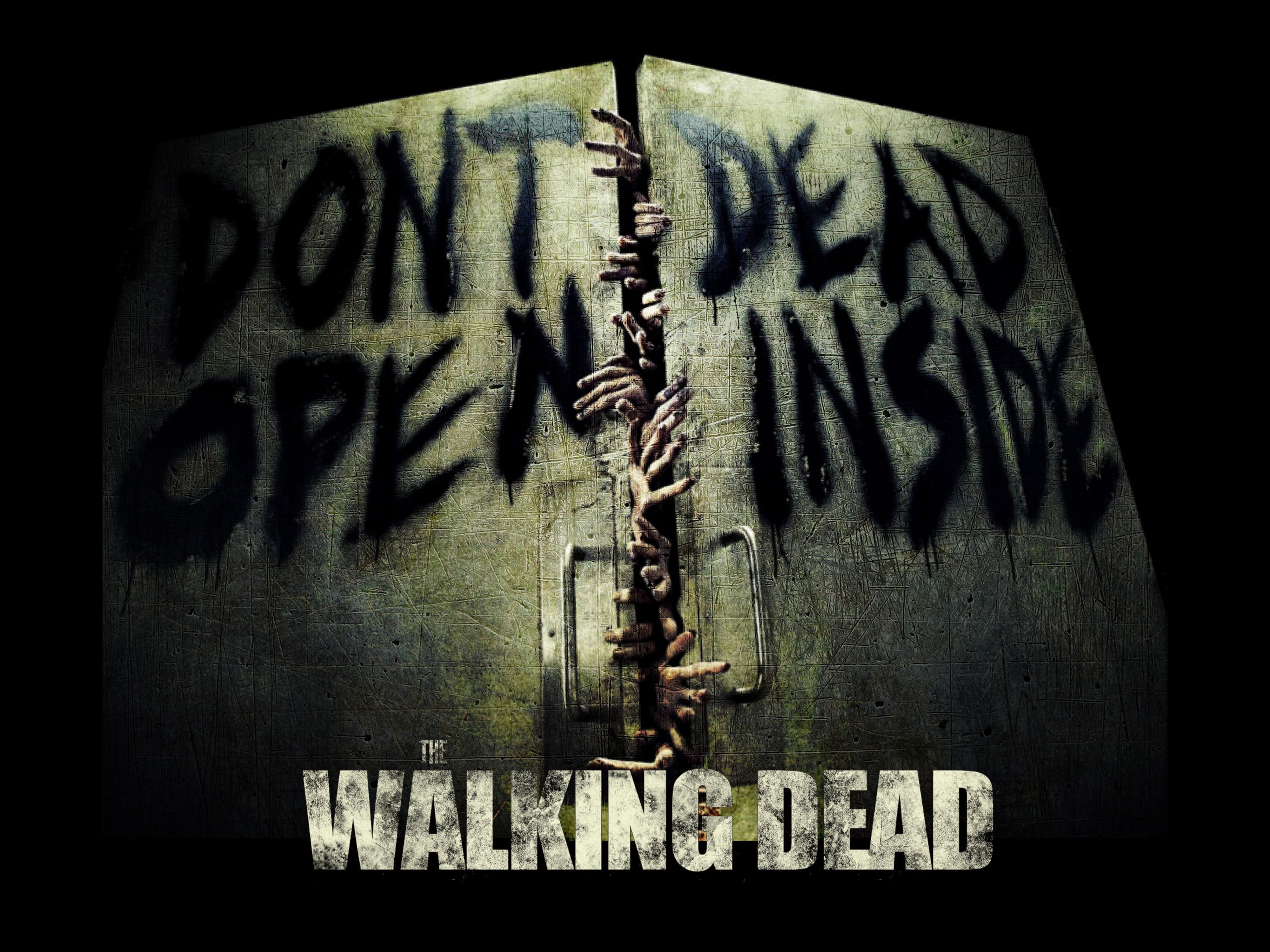 The Walking Dead Wallpaper - Walking Dead Dont Open Dead Inside , HD Wallpaper & Backgrounds