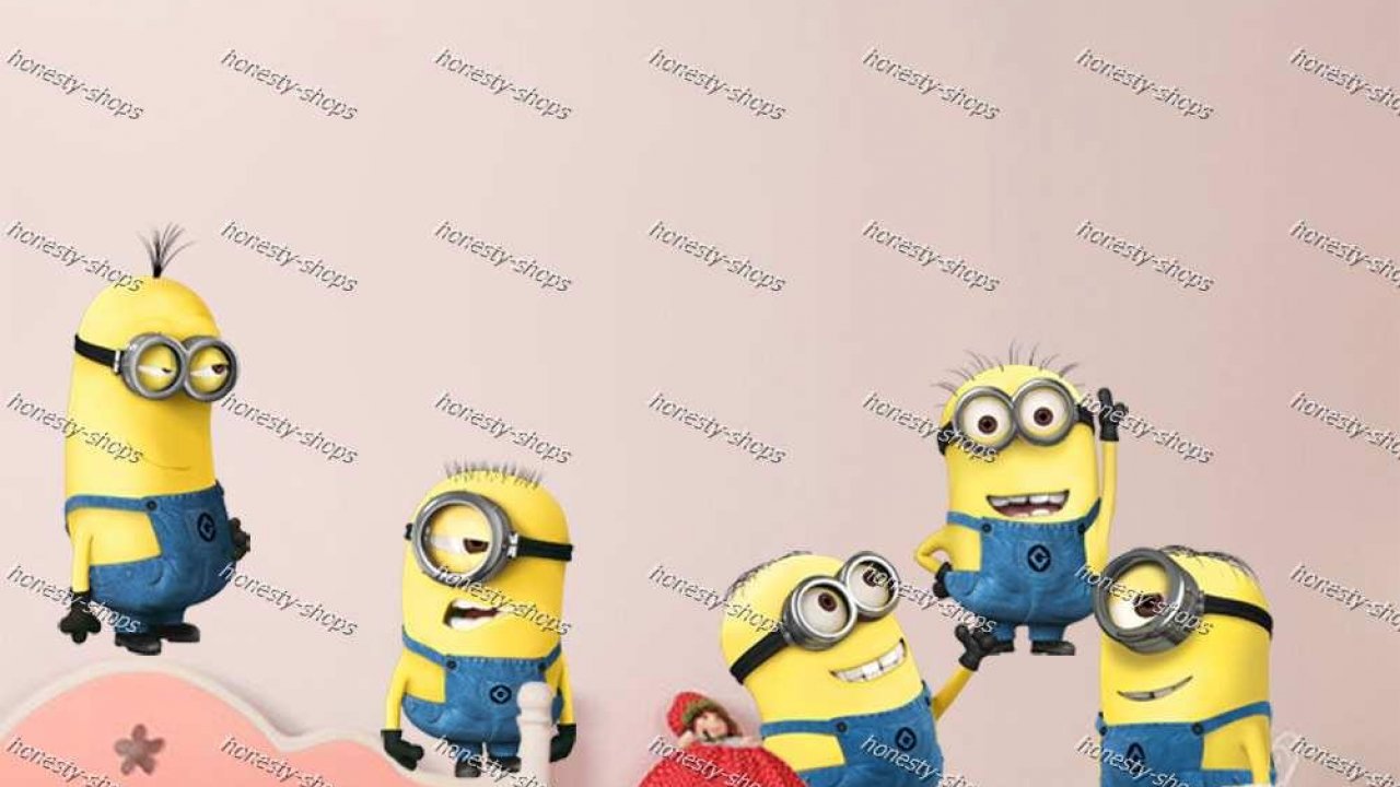 Hot, Sale, New, Pcs, Kids, Minions, Wallpaper, Widescreen, - Children Walls , HD Wallpaper & Backgrounds