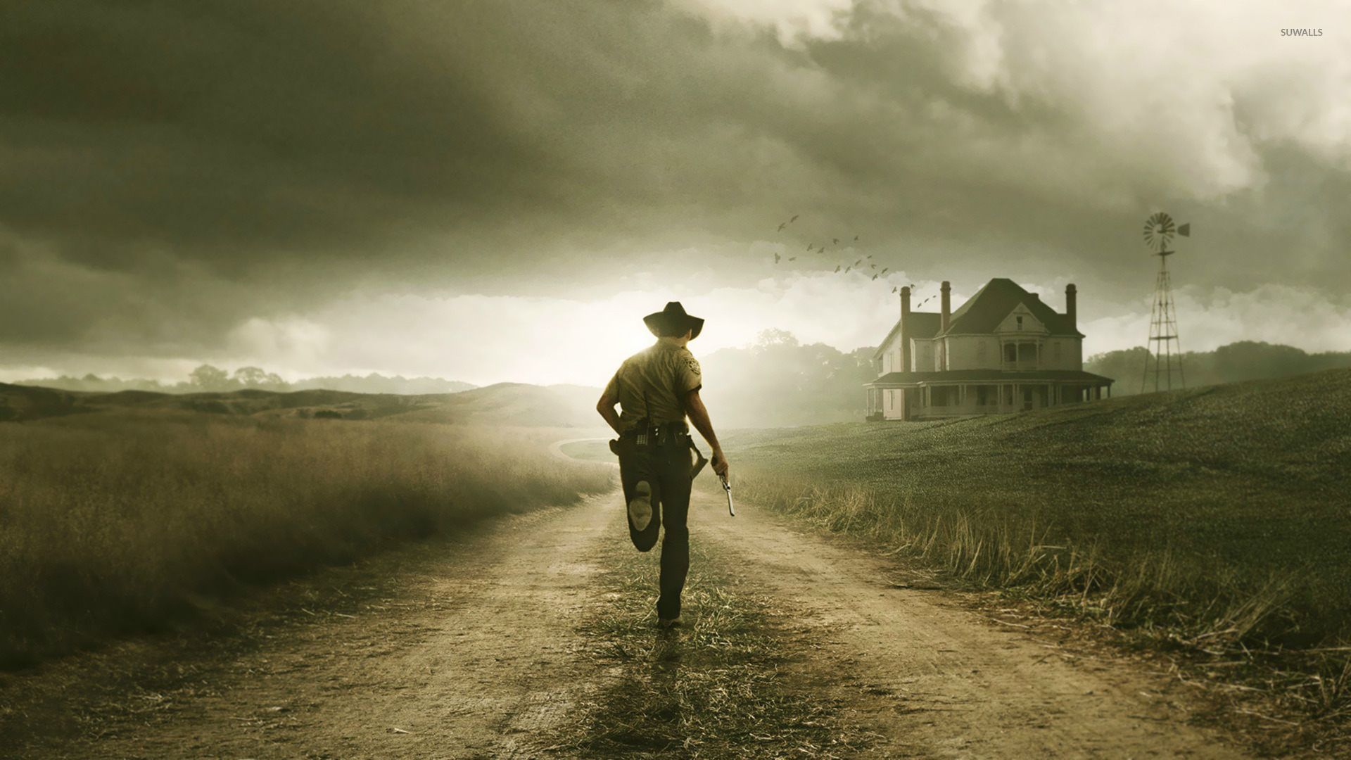 The Walking Dead Wallpaper - Walking Dead , HD Wallpaper & Backgrounds