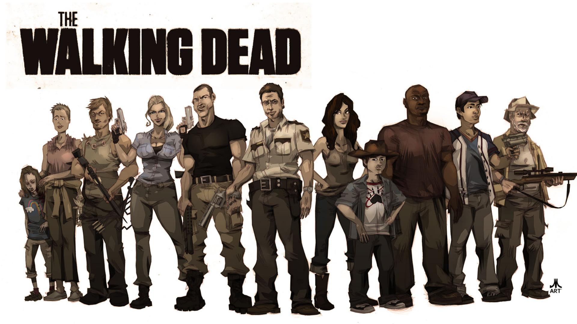 The Walking Dead Wallpaper - Atlanta , HD Wallpaper & Backgrounds