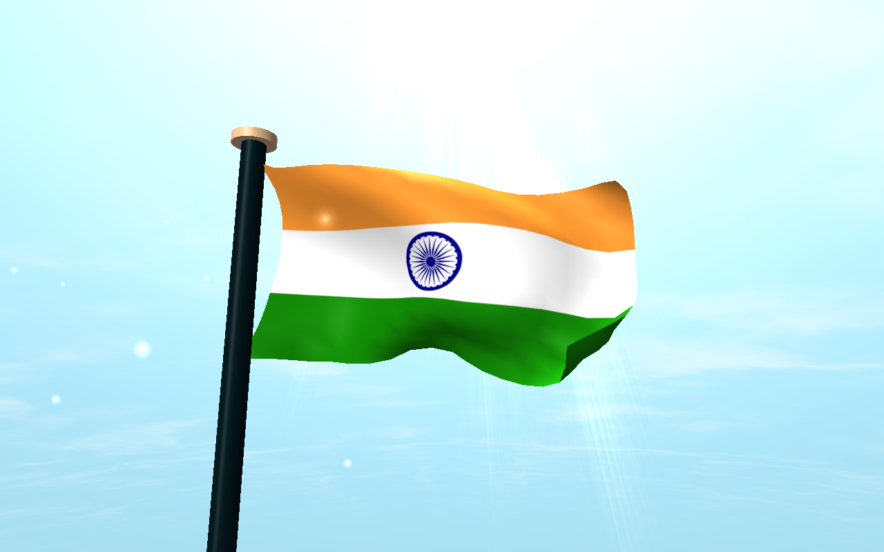 India Flag 3d Free Wallpaper - Flag Of India , HD Wallpaper & Backgrounds