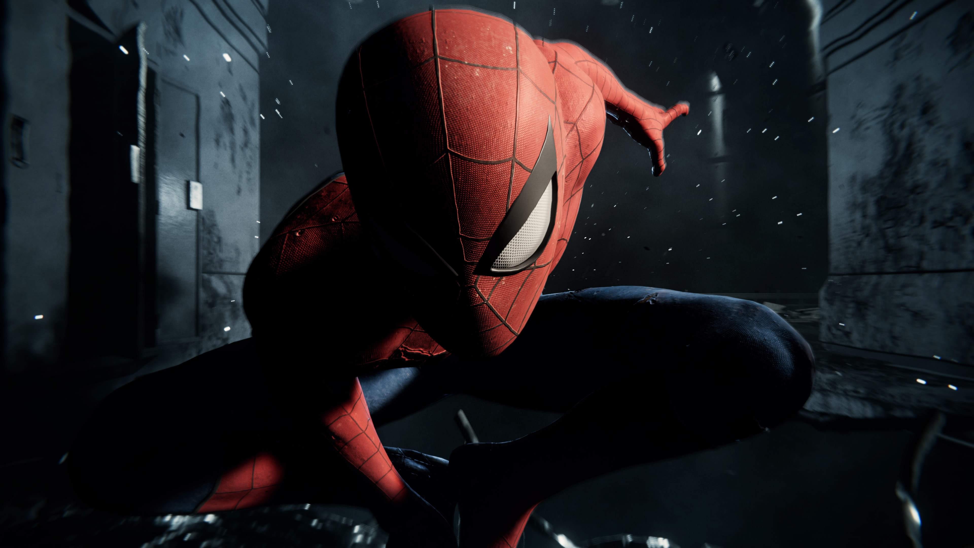 Spiderman 4k 2018 Ps4 Wallpaper - Spider Man Ps 4 , HD Wallpaper & Backgrounds