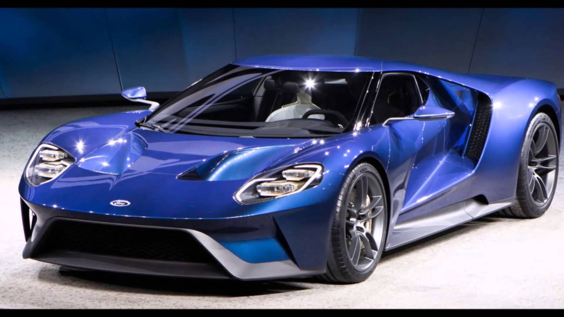 Ford Gt 2017 Wallpaper - 2019 Ford Gt Blue , HD Wallpaper & Backgrounds