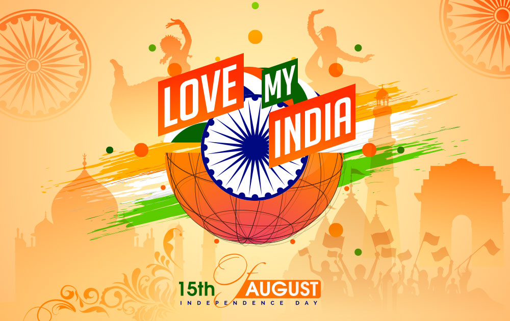 India Independence Day Wallpaper Free Psd - Happy Independence Day 2018 , HD Wallpaper & Backgrounds