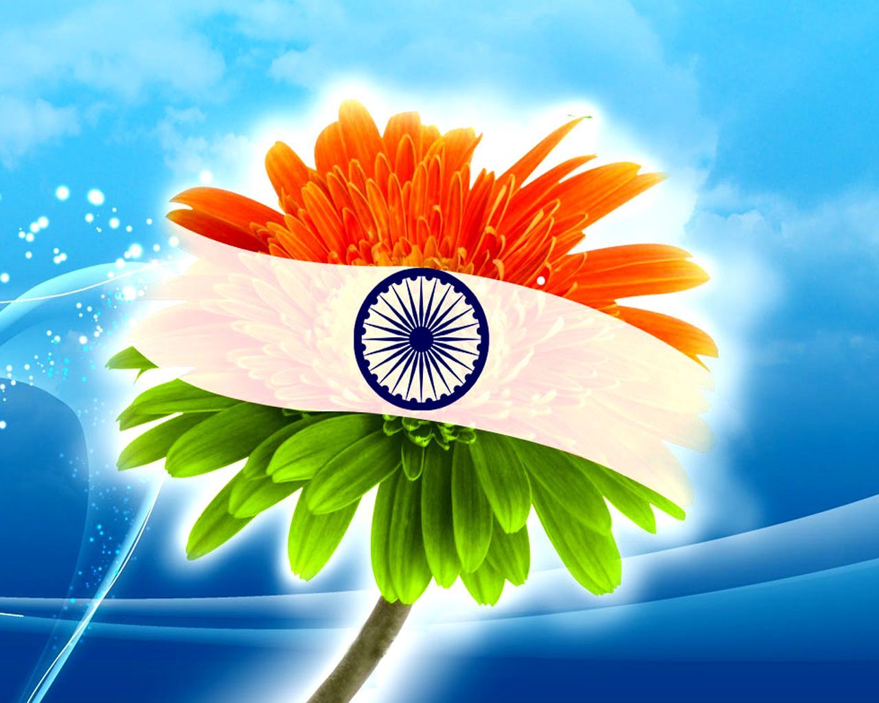 Indian Flag Images Wallpapers - Indian Flag Image 3d , HD Wallpaper & Backgrounds