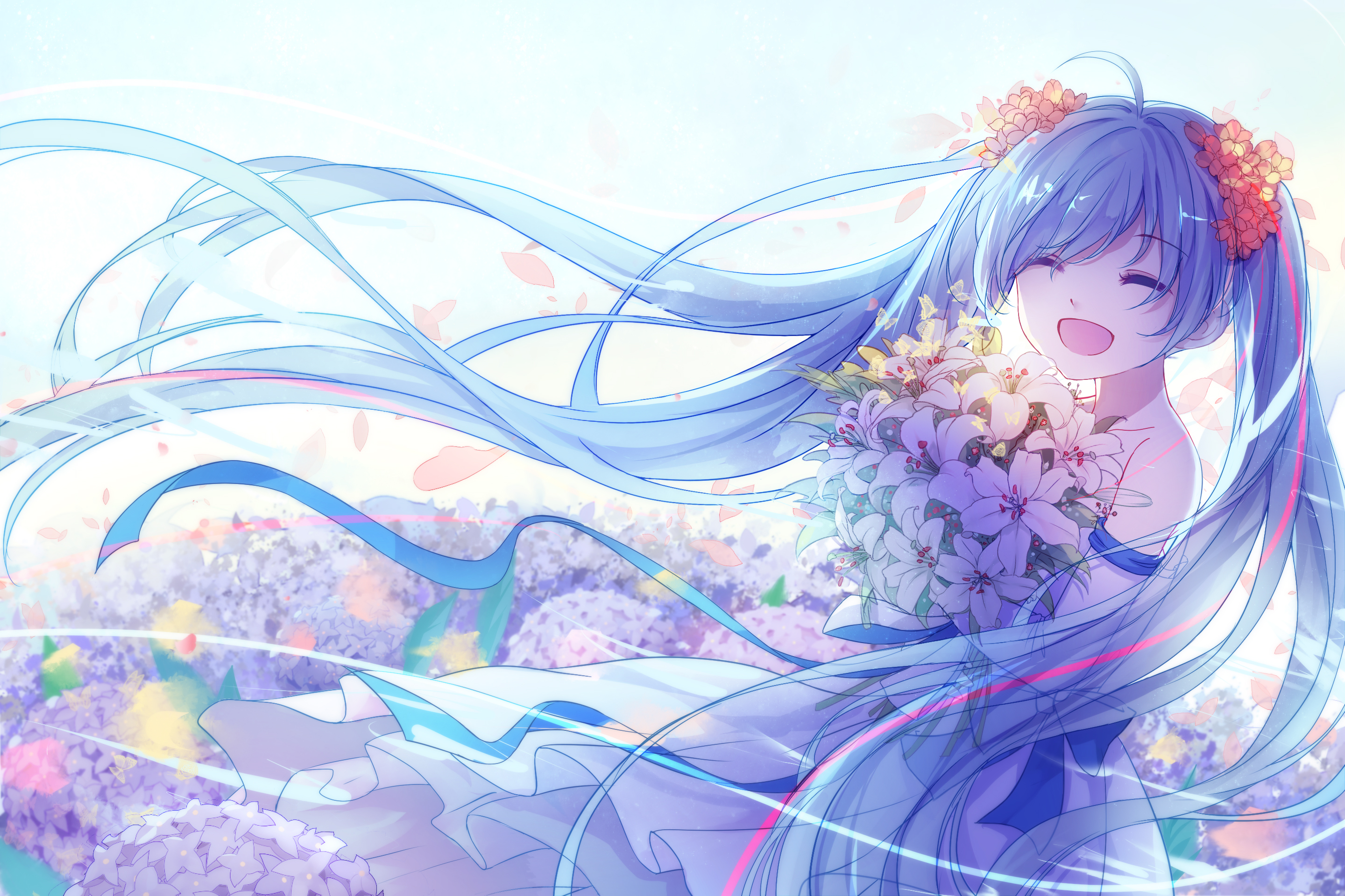 Hatsune Miku Wallpaper - Hình Nền Hatsune Miku , HD Wallpaper & Backgrounds