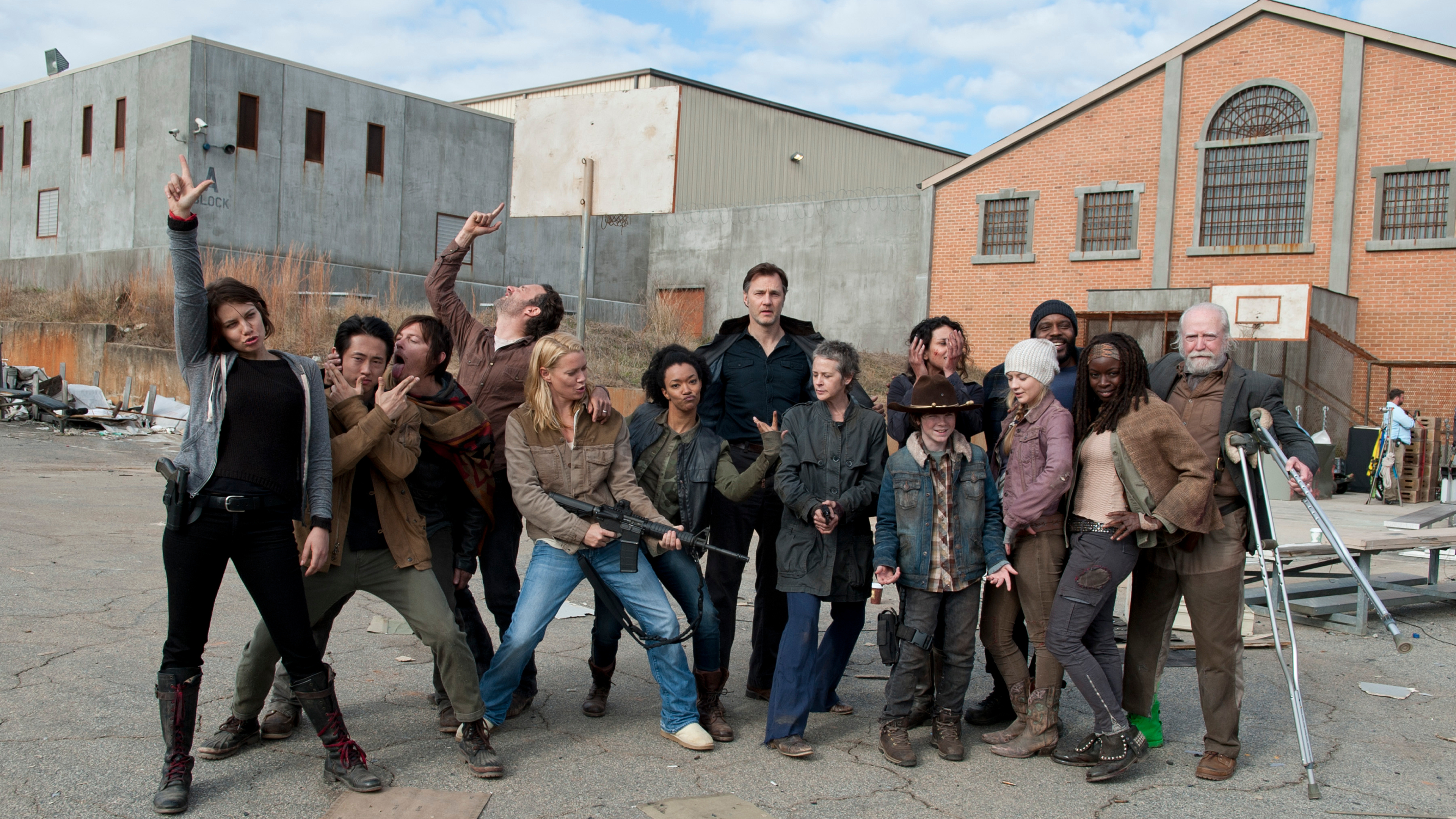 The Walking Dead Season 7 Wallpapers High Quality Resolution - Walking Dead Season 3 Cast , HD Wallpaper & Backgrounds