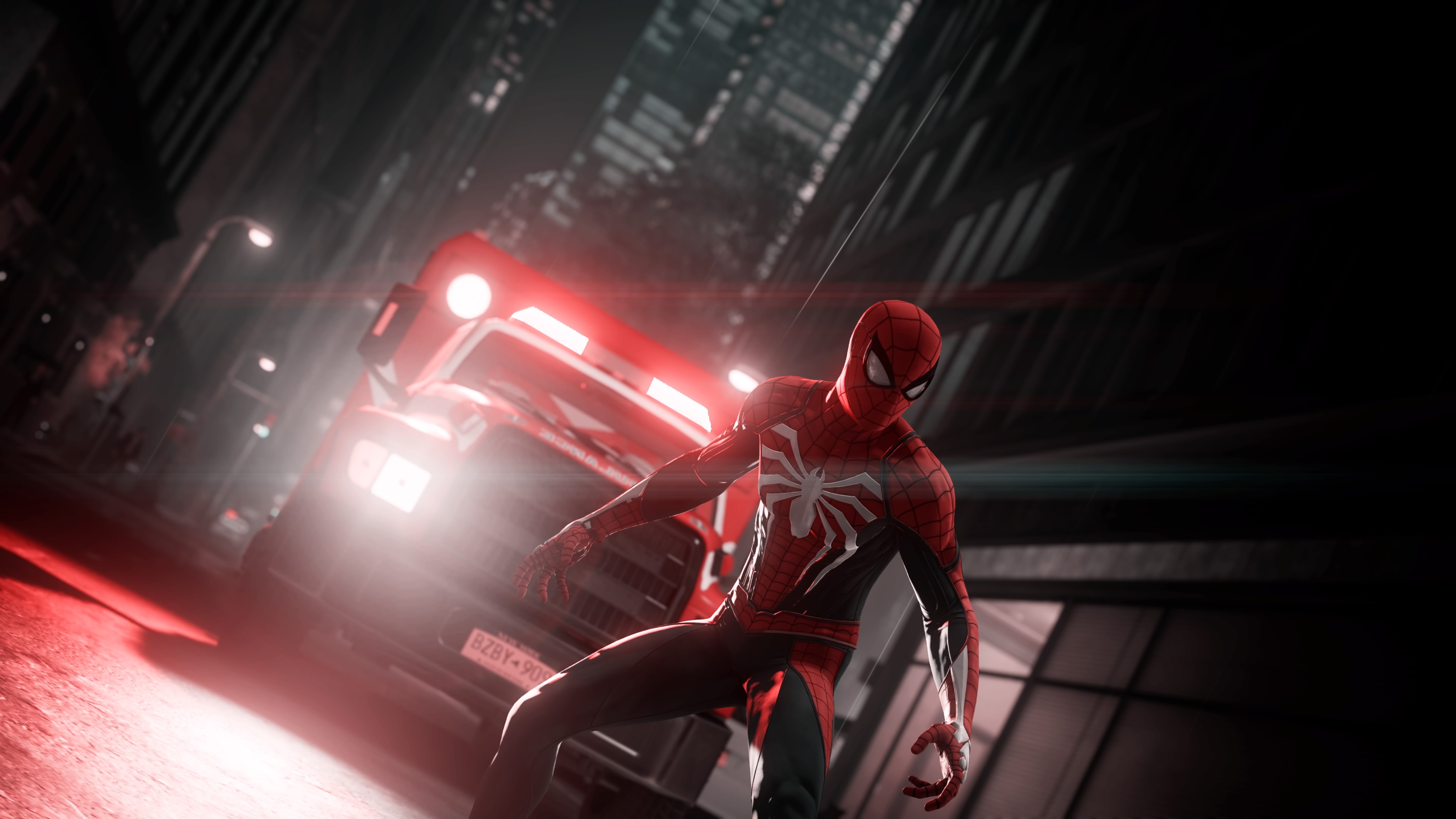 Ps4 Spiderman 2018 4k Wallpaper - Spider Man Ps4 Iphone , HD Wallpaper & Backgrounds