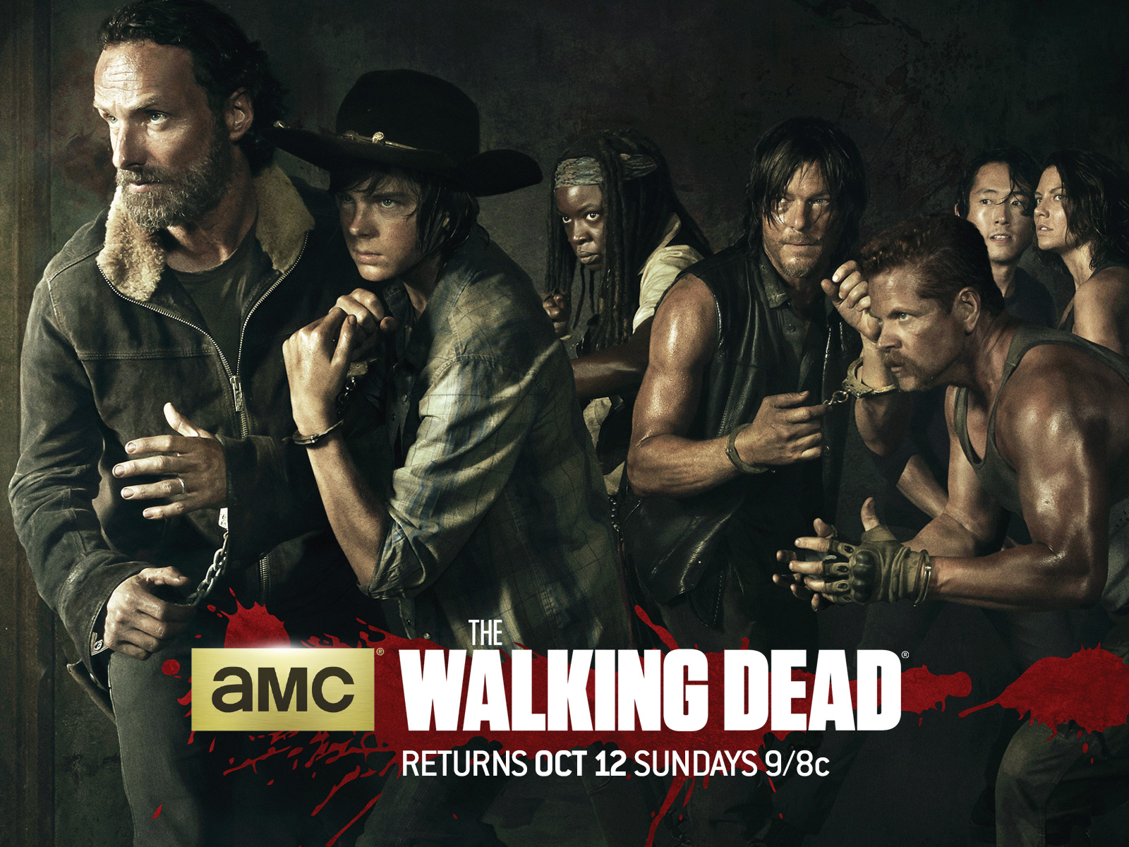 The Walking Dead Group - Walking Dead Season 5 , HD Wallpaper & Backgrounds