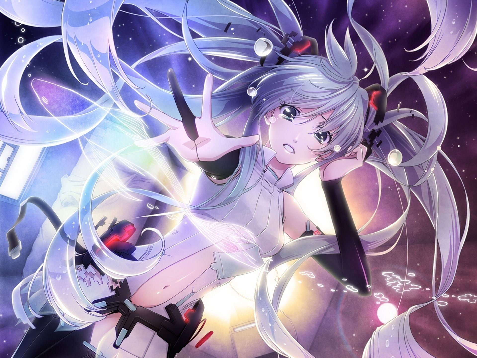 Hd Wallpaper - Anime Vocaloid Hd , HD Wallpaper & Backgrounds