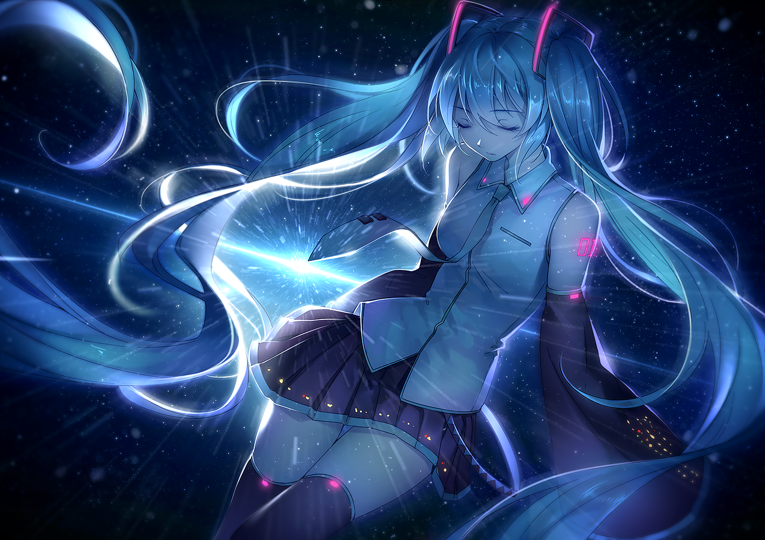 Hatsune Miku , HD Wallpaper & Backgrounds