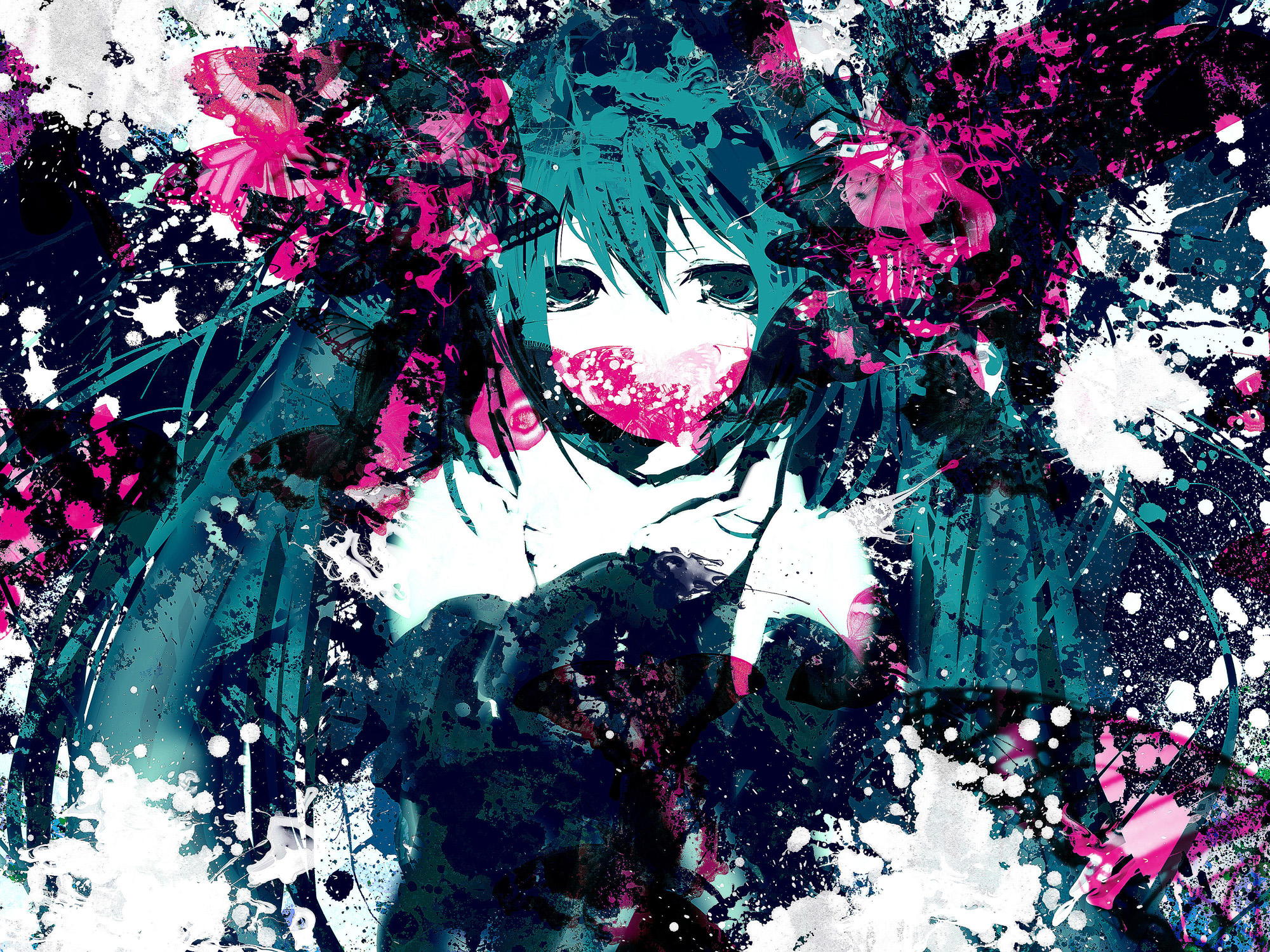 Hatsune Miku En Hd , HD Wallpaper & Backgrounds