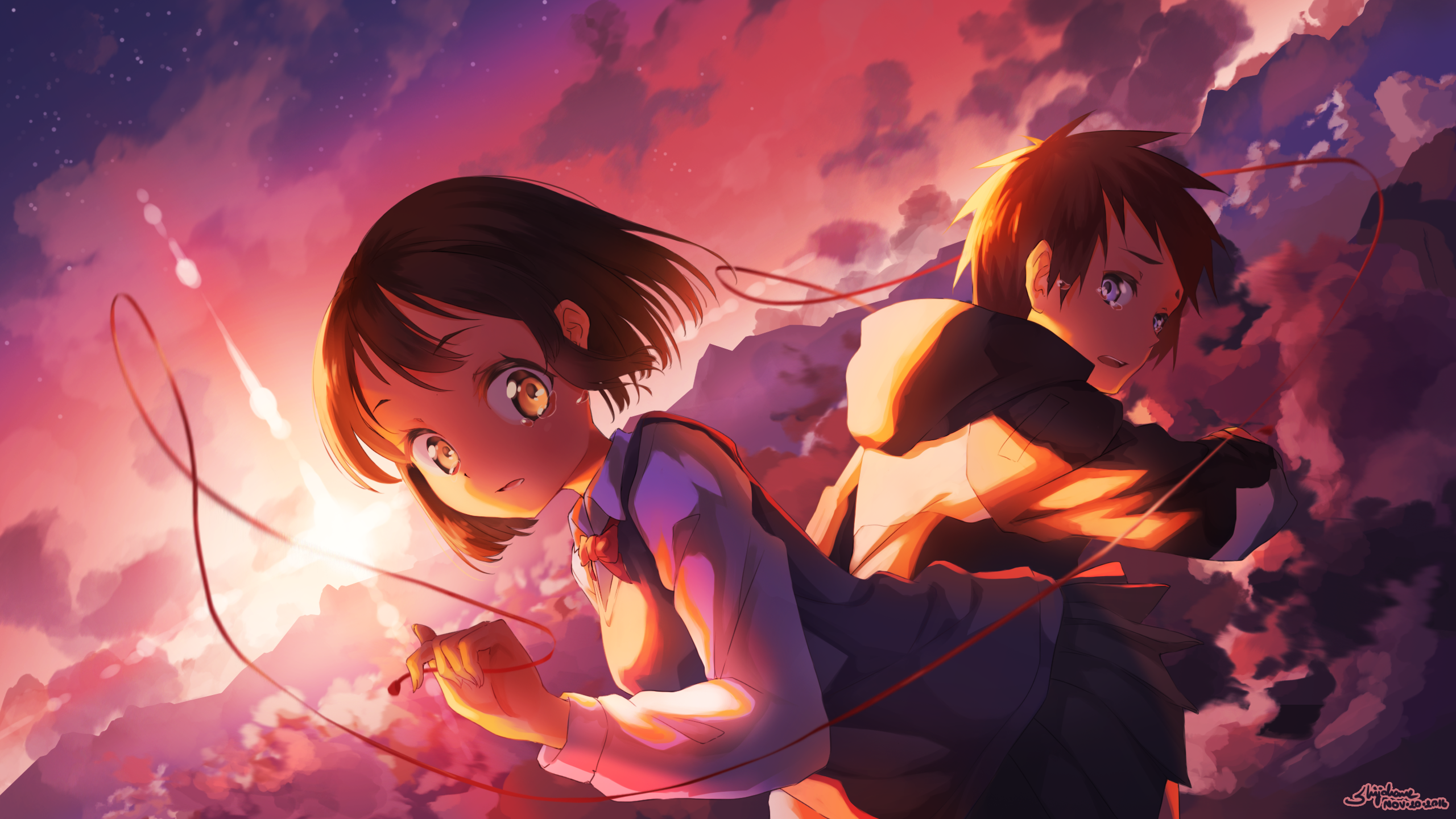 View Fullsize Kimi No Na Wa , HD Wallpaper & Backgrounds