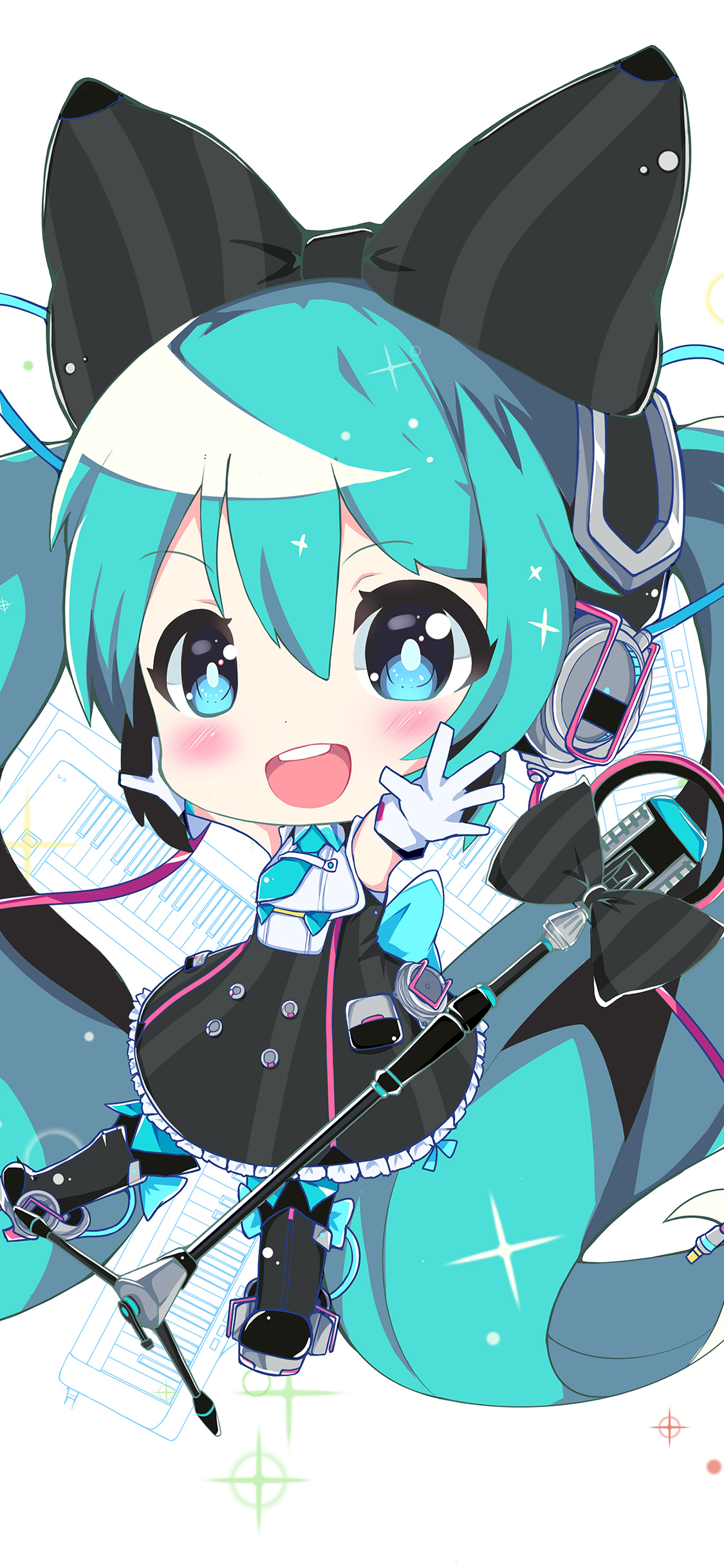 Iphone X - Hatsune Miku Wallpaper Iphone , HD Wallpaper & Backgrounds