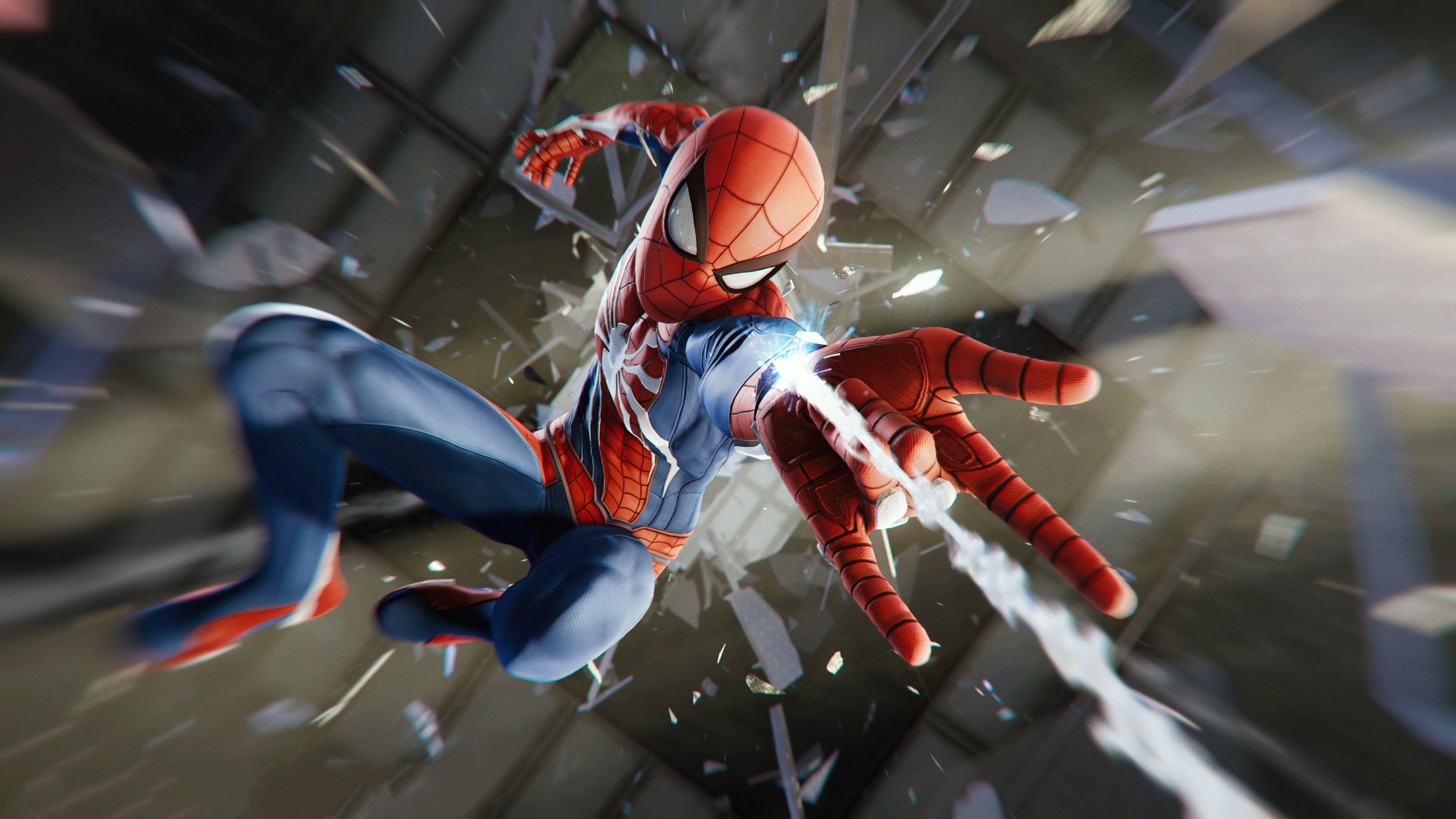 Spiderman Ps4 Game 4k - Marvel's Spider Man Ps4 , HD Wallpaper & Backgrounds