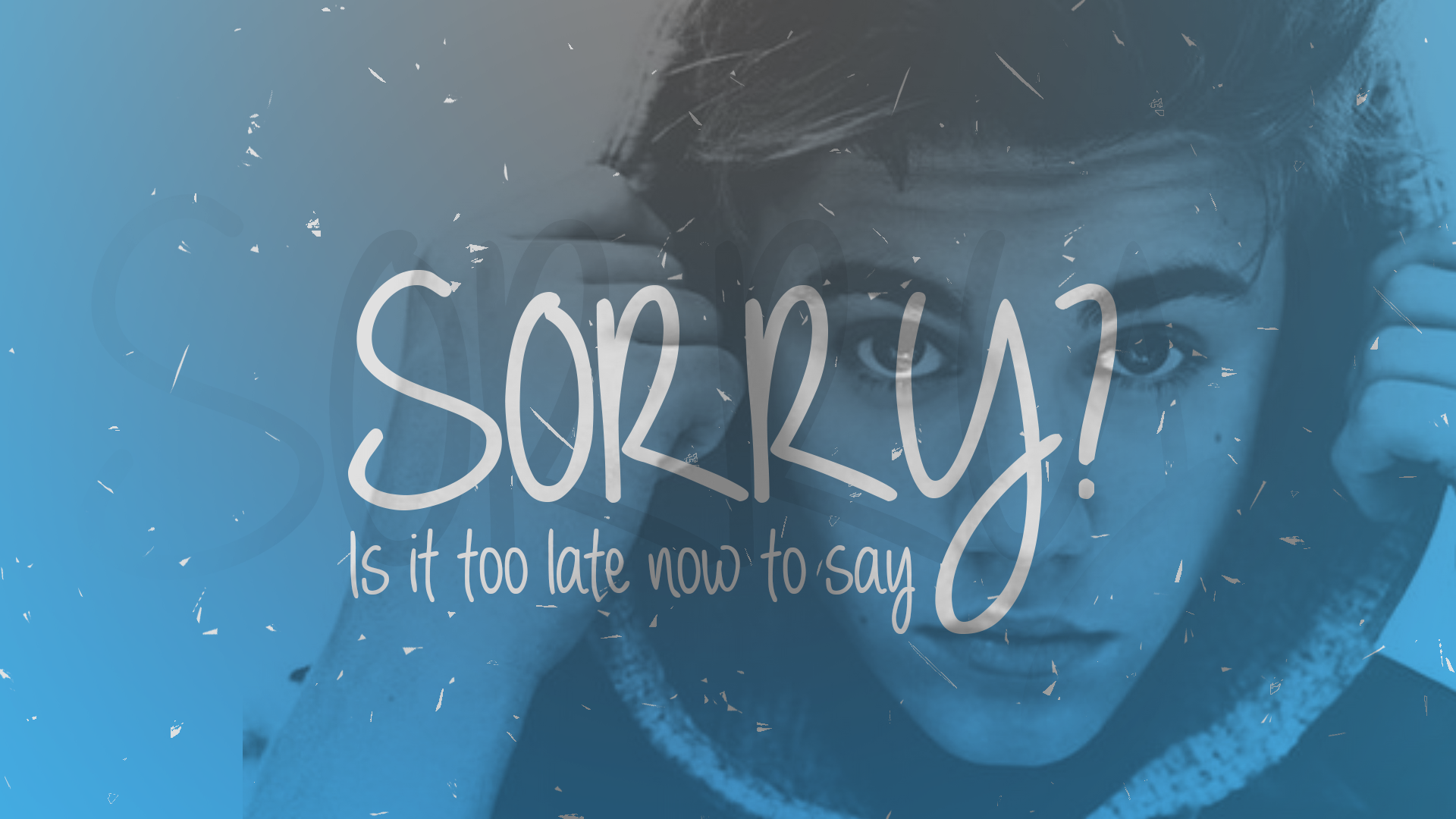 Sorry - Justin Bieber - Hd Justin Bieber Quotes , HD Wallpaper & Backgrounds