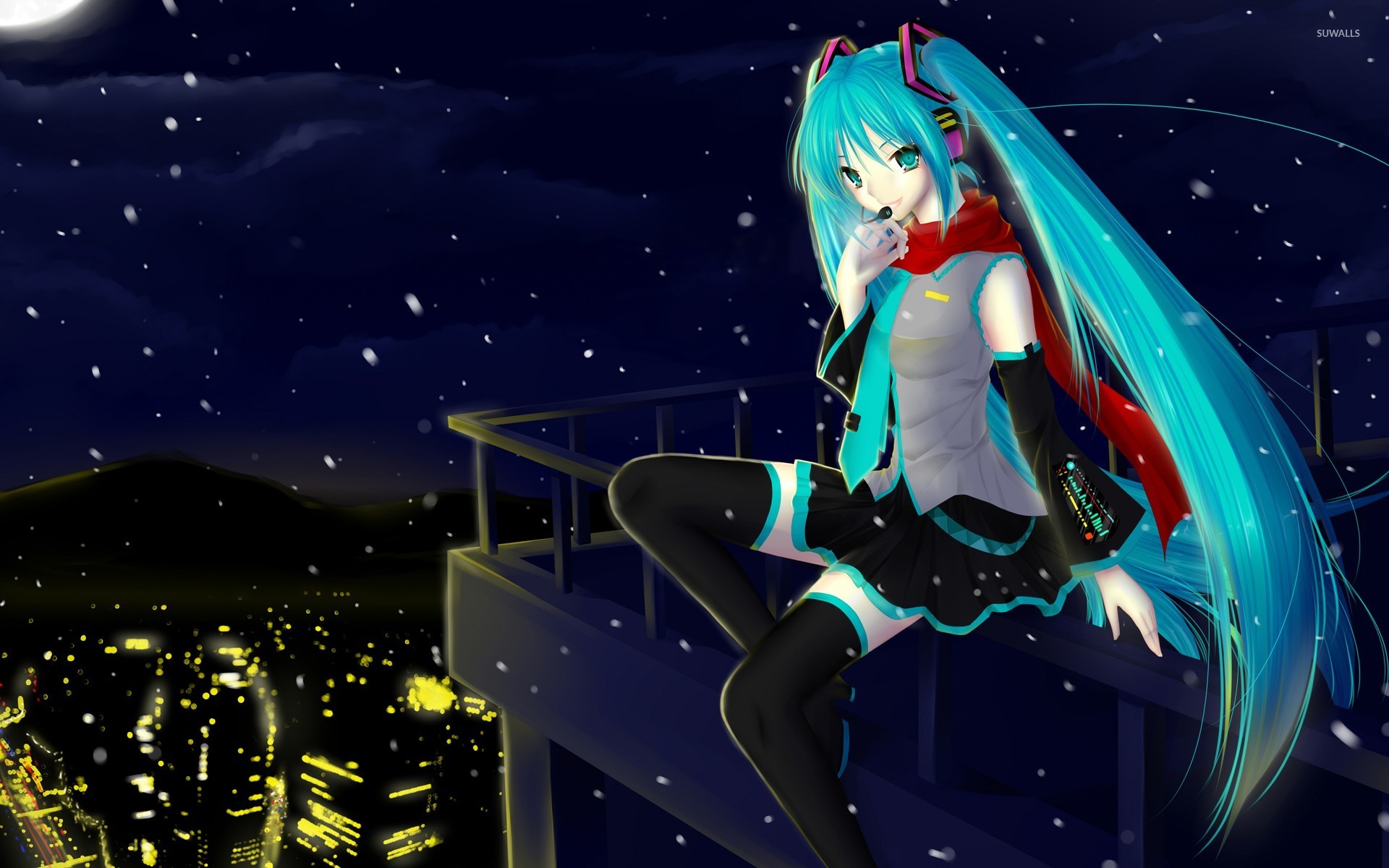 Hatsune Miku [8] Wallpaper - Anime Wallpapers Hatsune Miku , HD Wallpaper & Backgrounds