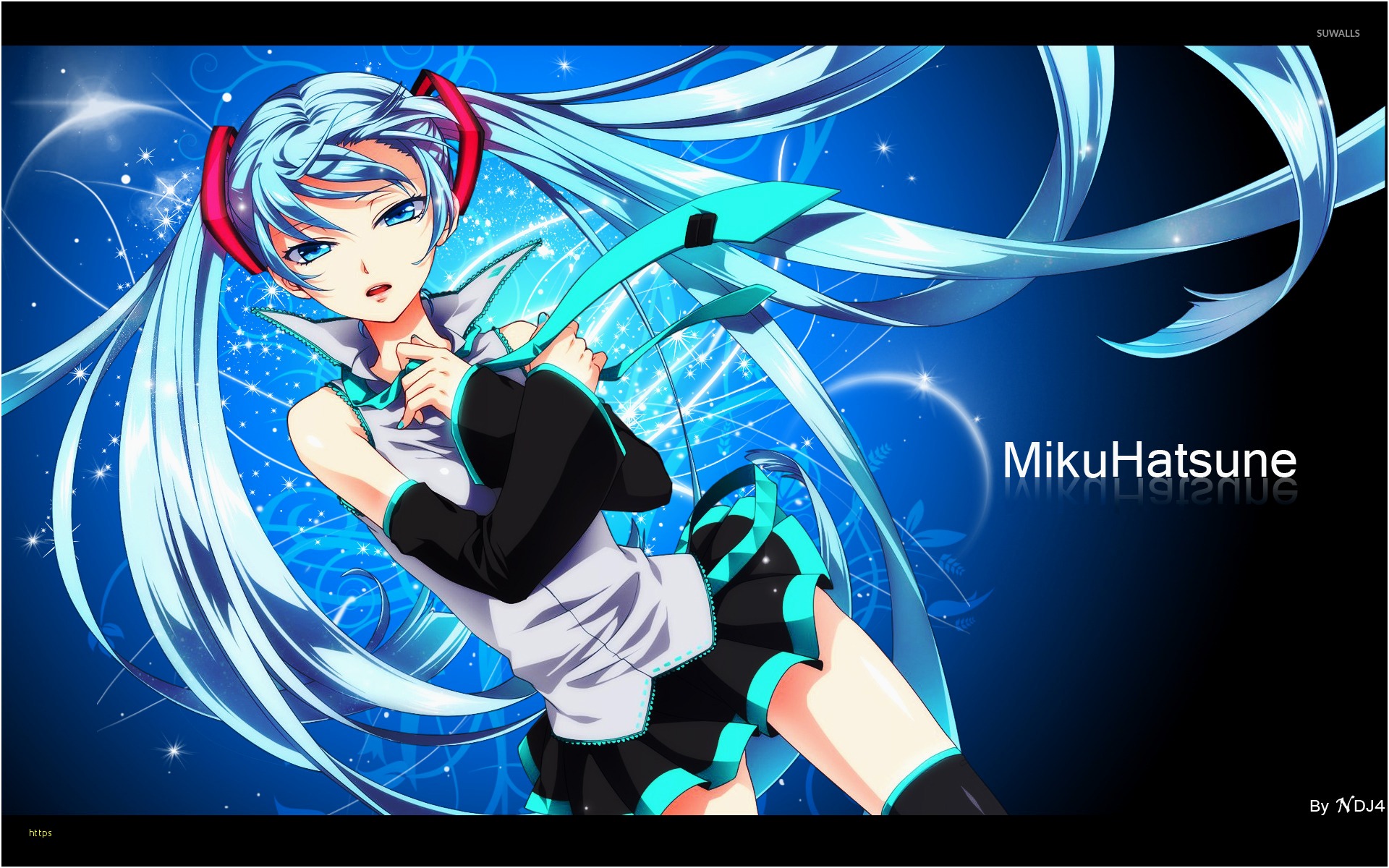 Hatsune Miku Wallpaper Beautiful Anime Hatsune Miku - Hatsune Miku , HD Wallpaper & Backgrounds