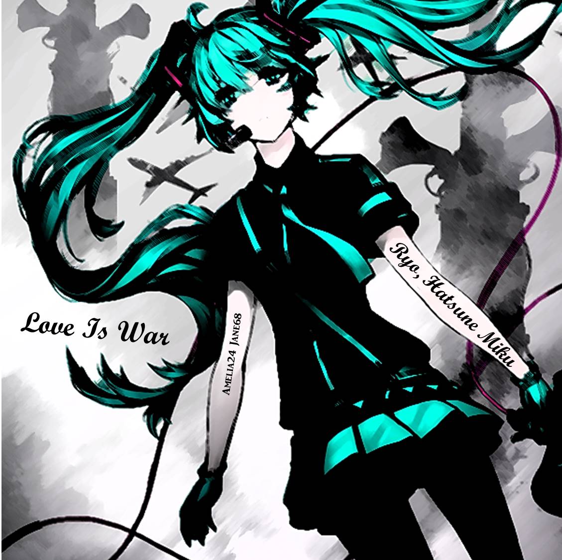 Vocaloid Girls Images Love Is War By Ryo, Hatsune Miku - Love Is War Hatsune Miku , HD Wallpaper & Backgrounds