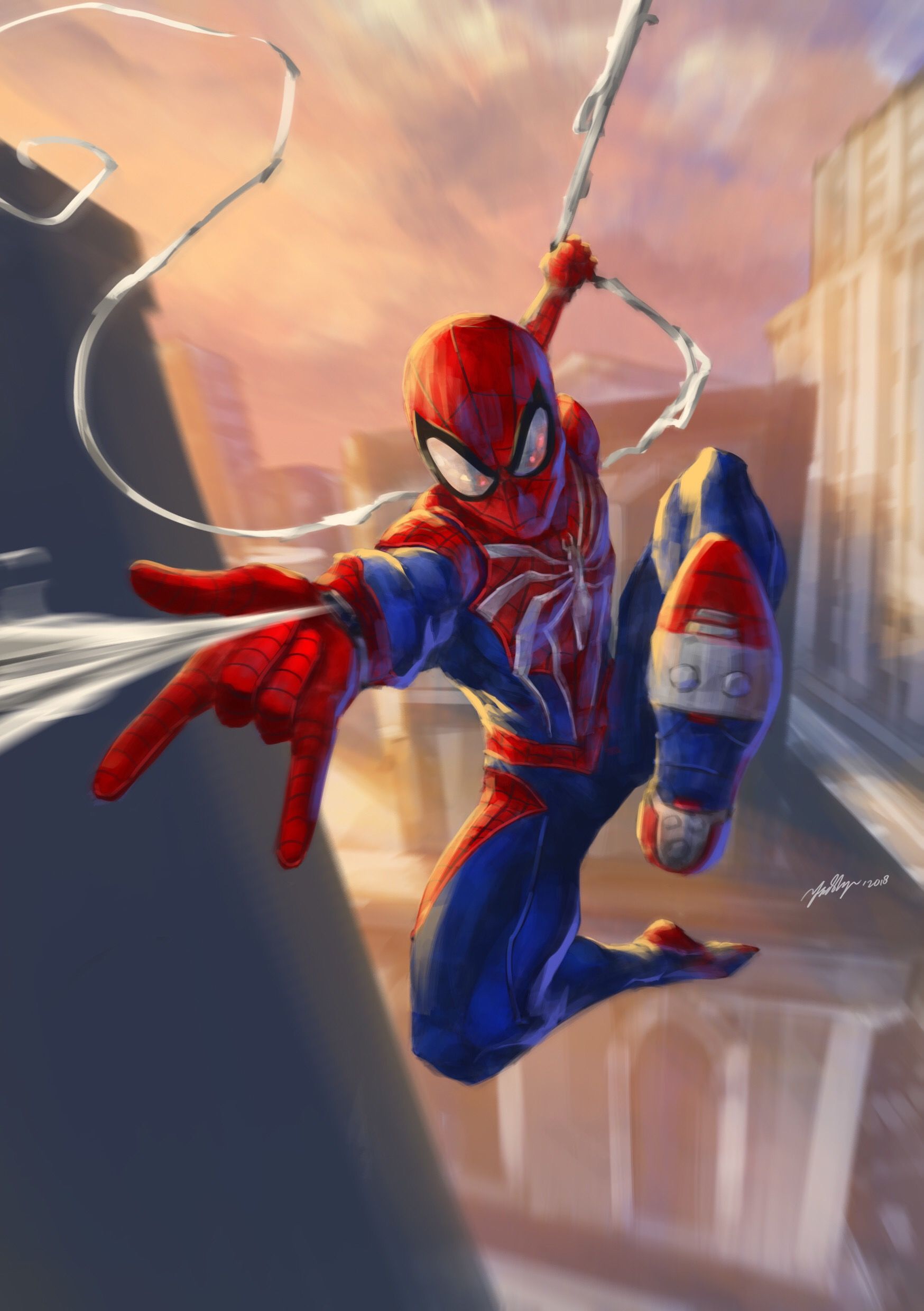 Spider Man Ps4 - Marvel Spider Man Ps4 Comic , HD Wallpaper & Backgrounds