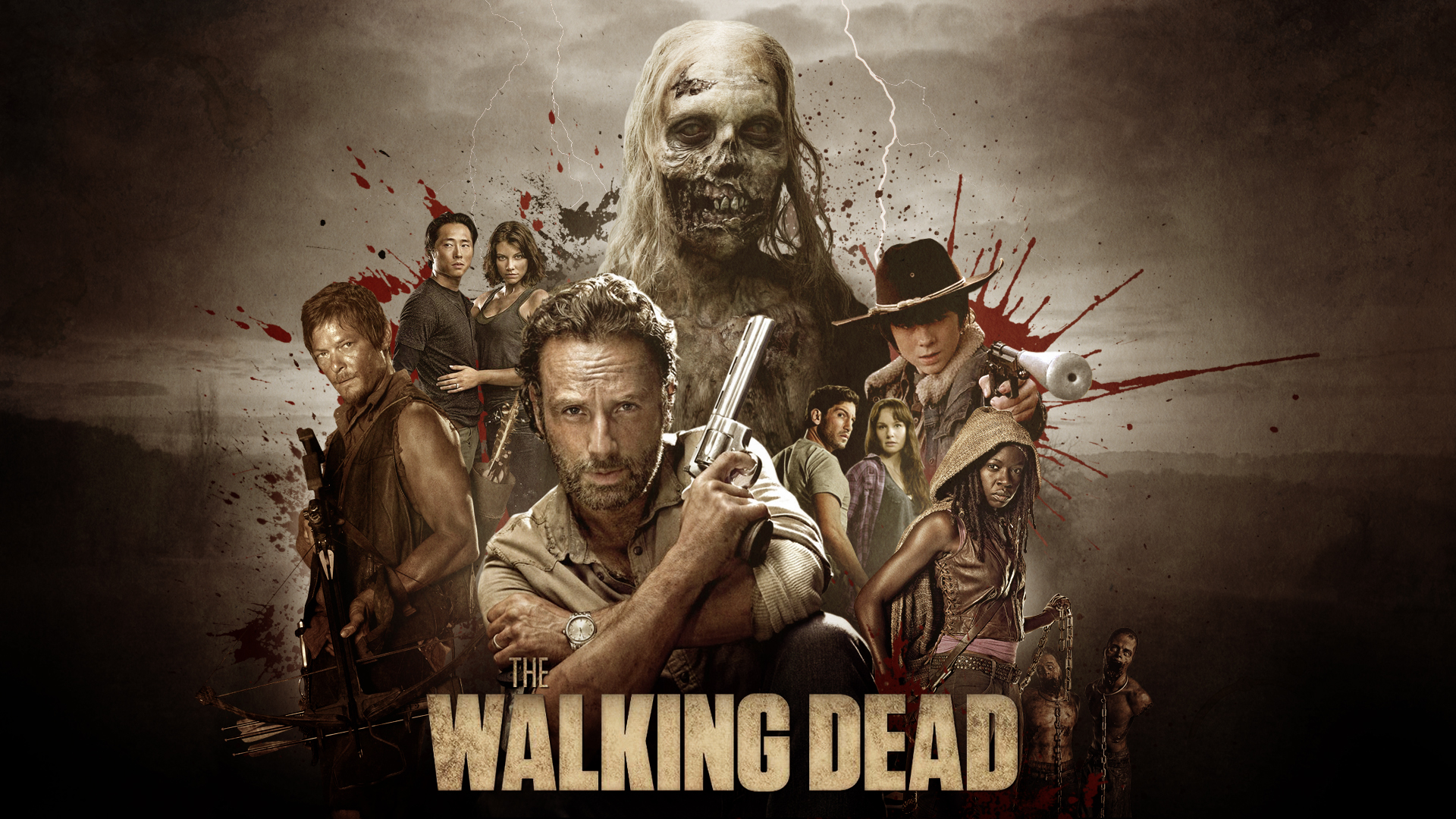 763 The Walking Dead Hd Wallpapers - Walking Dead , HD Wallpaper & Backgrounds