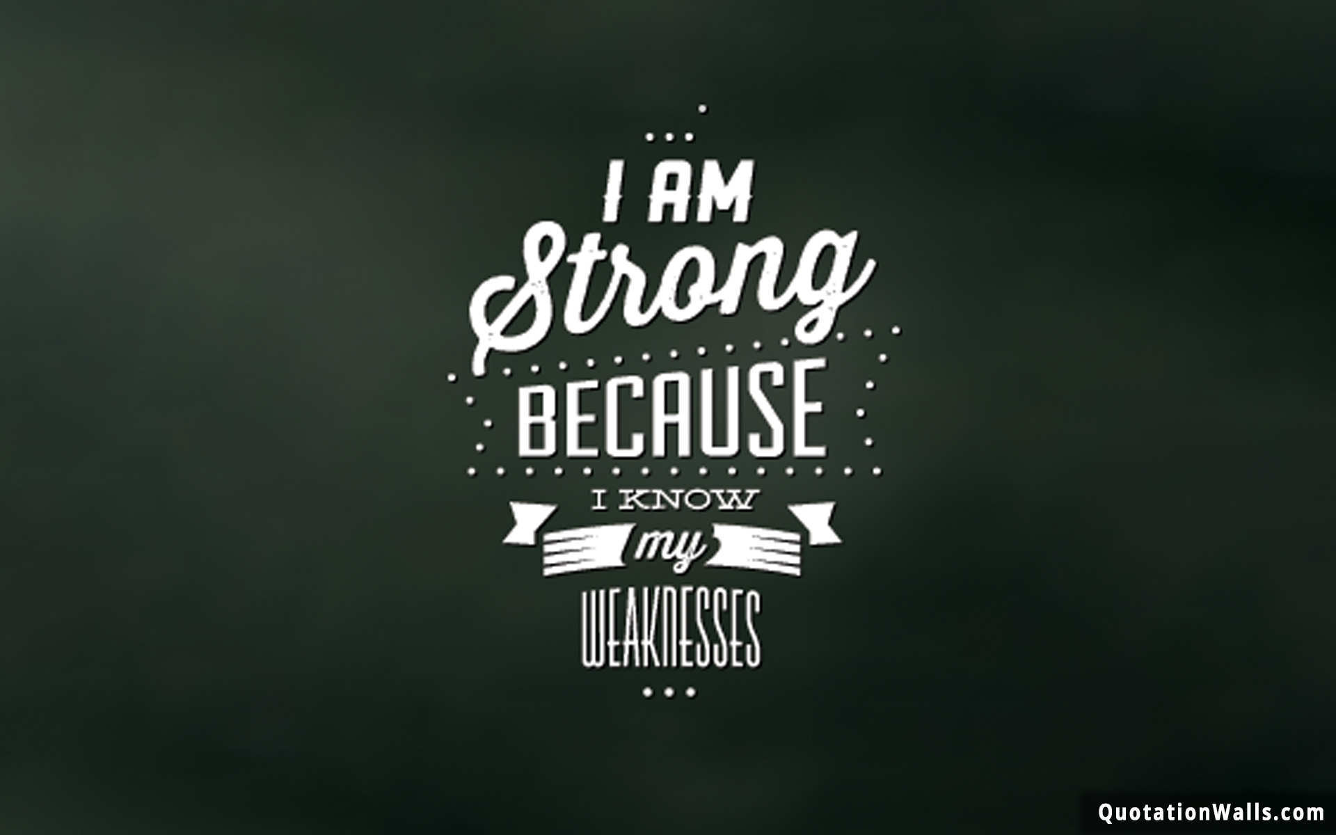 I Am Strong Wallpaper For Desktop - Attitude Quotes Wallpaper Hd , HD Wallpaper & Backgrounds