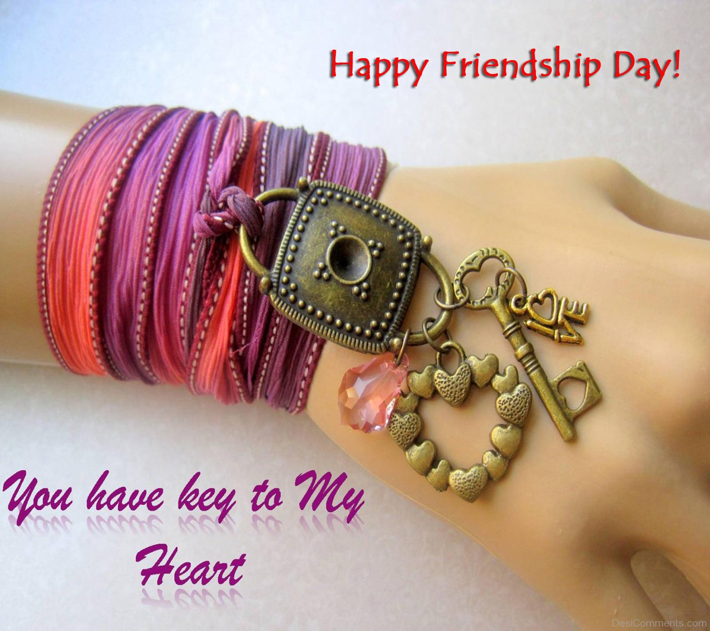 Happy Friendship Day You Have Key To My Heart Friendship - Friend Ship Day Date 2017 , HD Wallpaper & Backgrounds