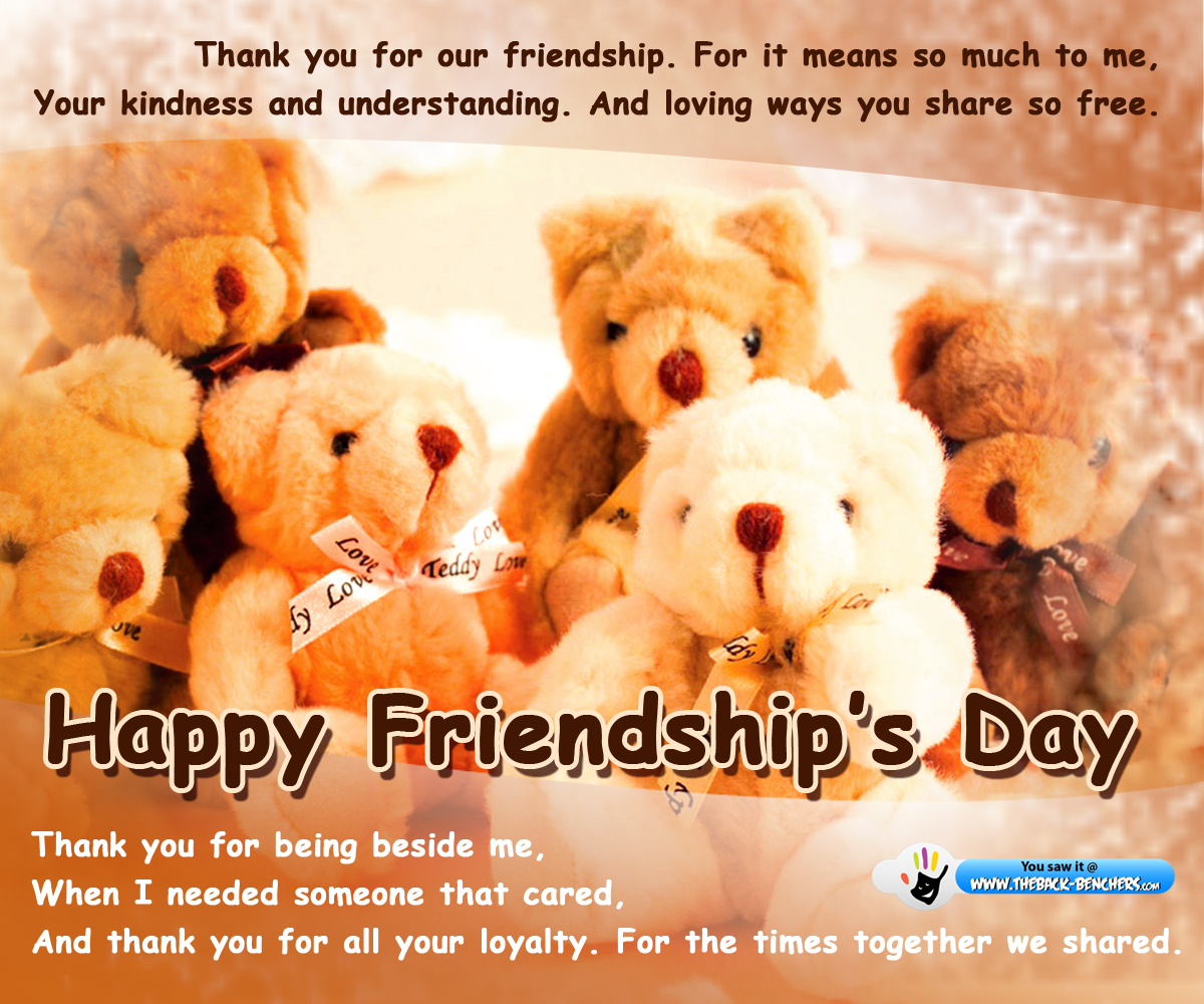 Friendship Day Image Wishes - Friendship Day Pics Download , HD Wallpaper & Backgrounds