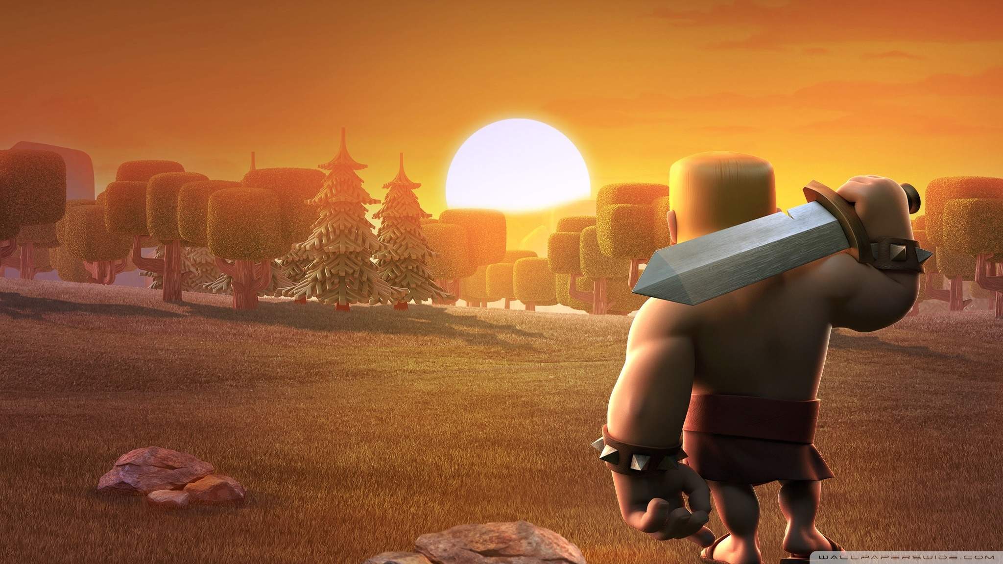 Hd 16 - - Clash Of Clans Hd , HD Wallpaper & Backgrounds