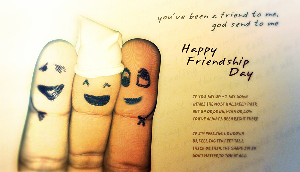 Happy Friendship Day Wallpapers Greetings Images - Happy Friend Ship Day , HD Wallpaper & Backgrounds