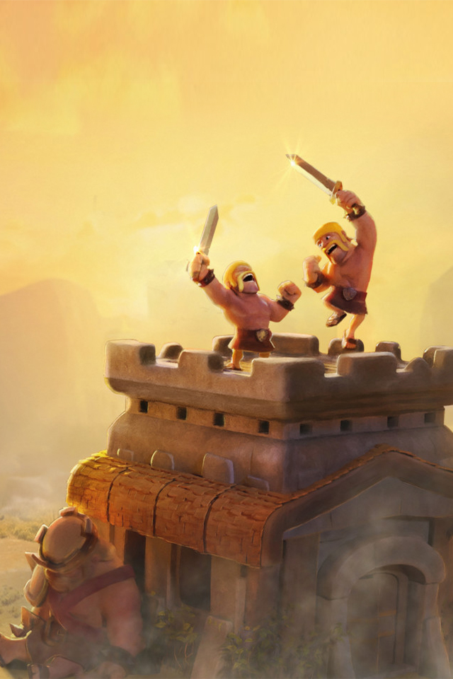 Clash Of Clans Iphone Wallpaper Download - Iphone Clash Of Clans , HD Wallpaper & Backgrounds