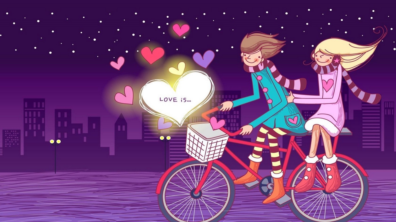 Wallpaper Couple, Bike, Walk, Attitude - Valentine Day Special Couple , HD Wallpaper & Backgrounds