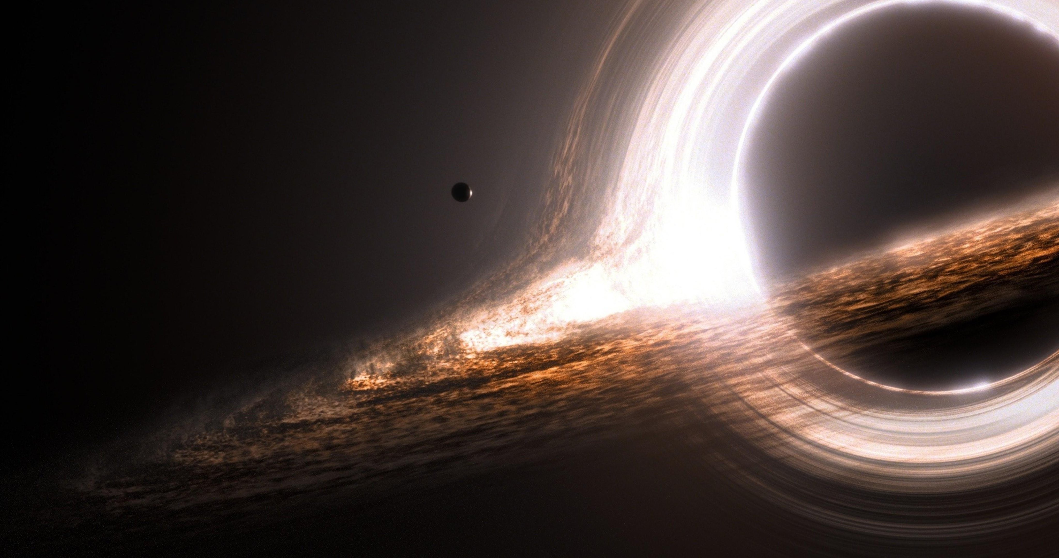 Landscape Portrait - Supermassive Black Hole , HD Wallpaper & Backgrounds