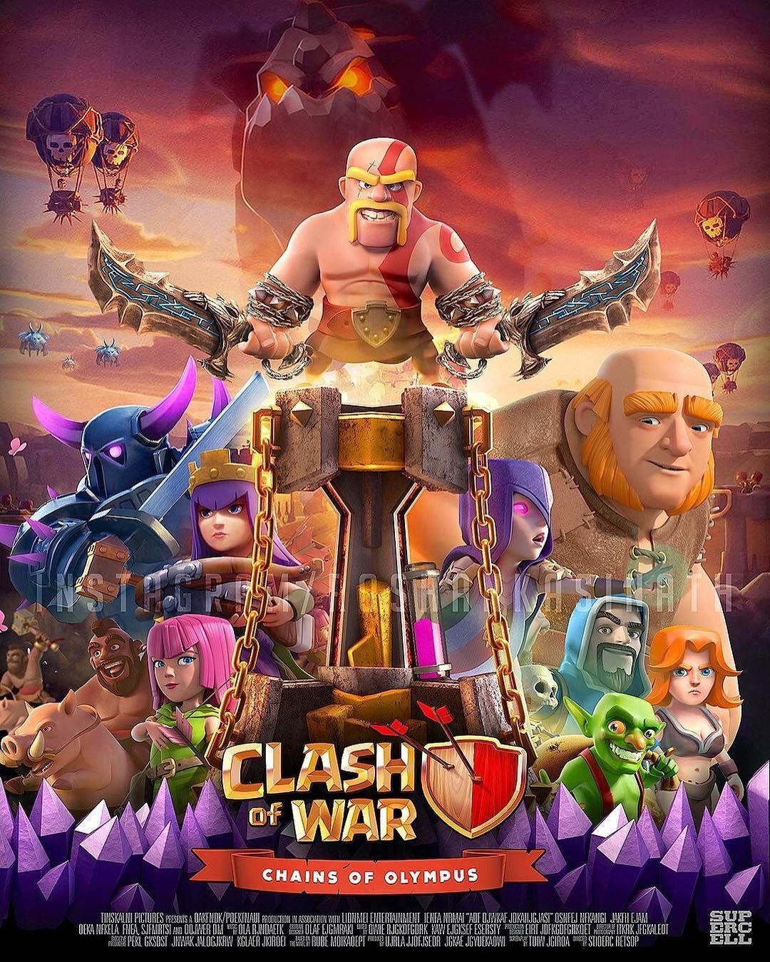 Clash Of Clans Hack Gems For Free No Survey - Coc All Troops Wallpaper Hd , HD Wallpaper & Backgrounds