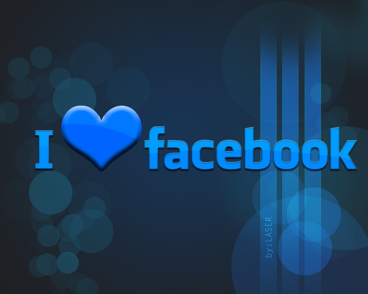 I Love Facebook - Facebook Hd Wallpapers For Pc , HD Wallpaper & Backgrounds