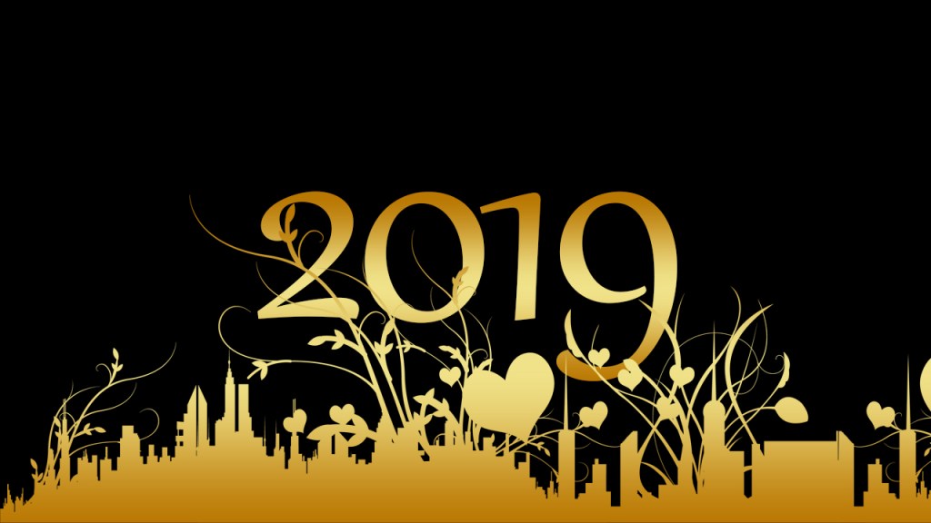 Happy New Year 2019 Whatsapp Dp And Images And Status , HD Wallpaper & Backgrounds