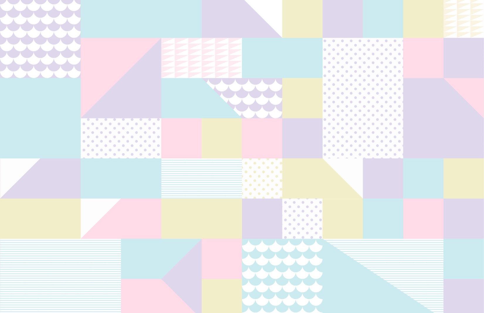 Block Pattern Geometric Pastel , HD Wallpaper & Backgrounds
