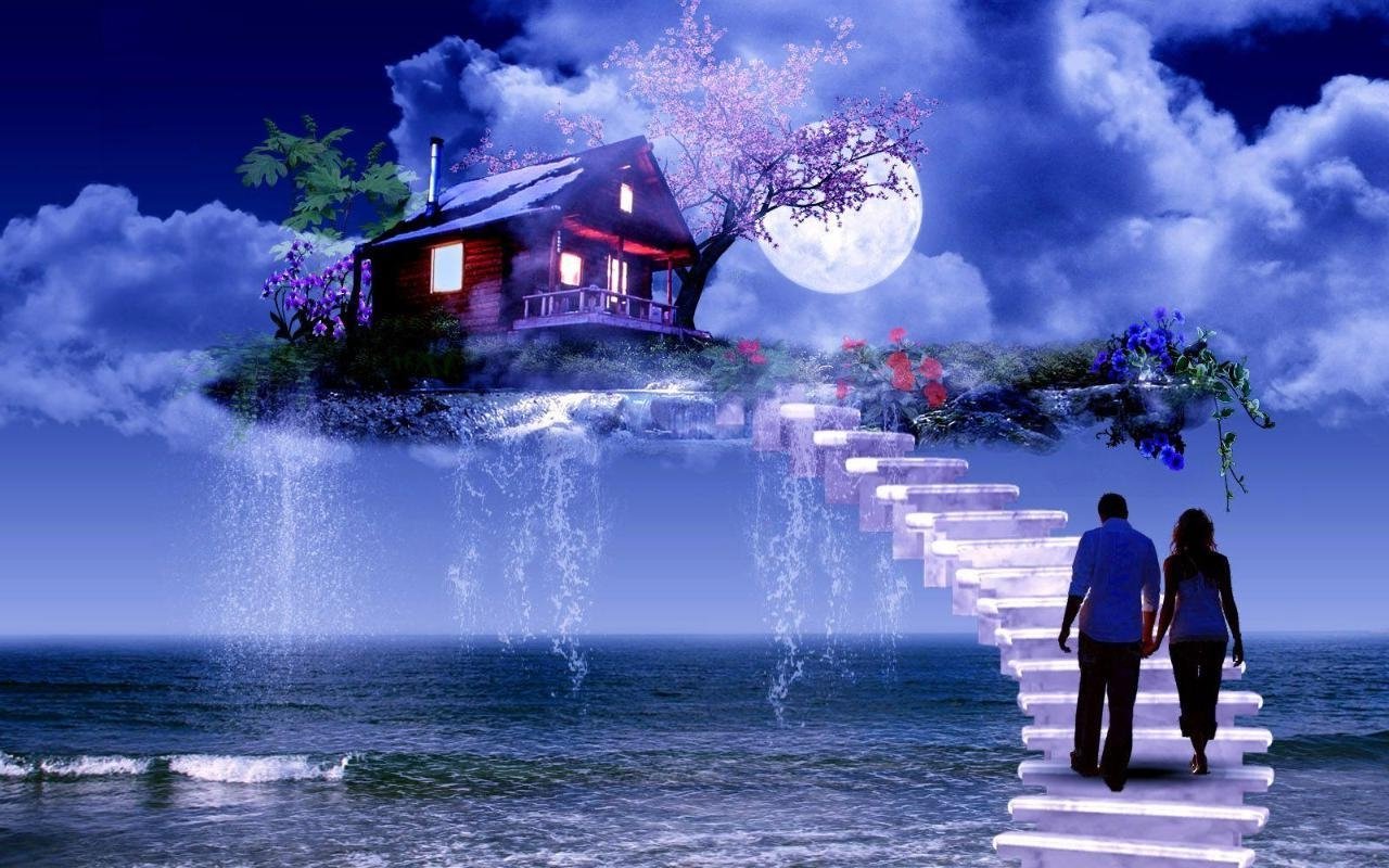 Romantic, - Dreams House , HD Wallpaper & Backgrounds