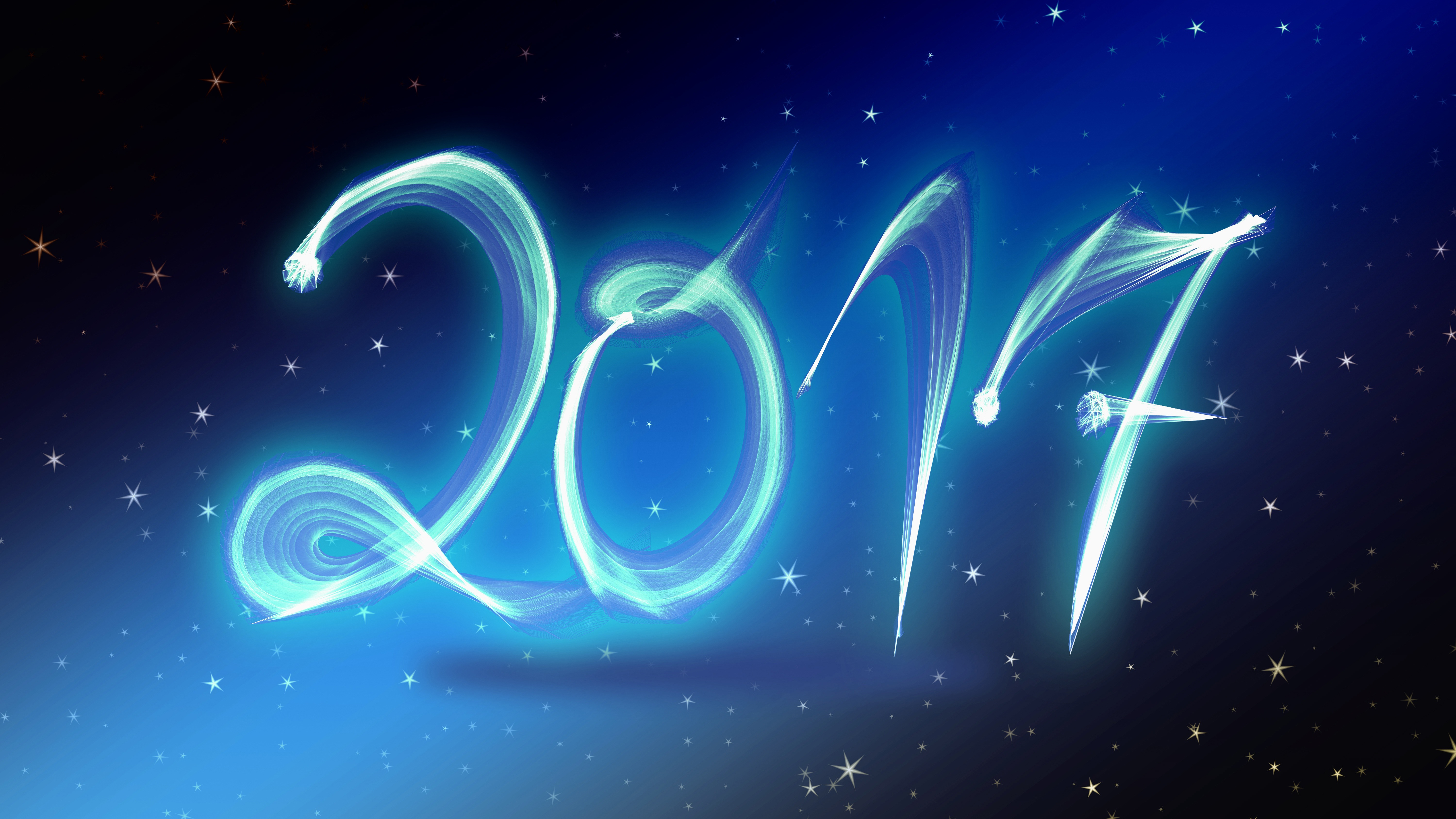 New Year 2017 5k Retina Ultra Hd Wallpaper - 2017 Happy New Year , HD Wallpaper & Backgrounds